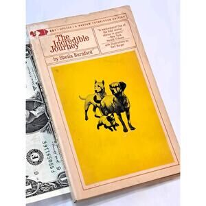 The Incredible Journey by Sheila Burnford, illus. by Carl Burger (1969 MMPB)